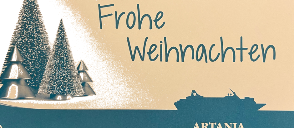 Heilig Abend auf See