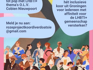 Roze projectkoor Diverdoatsie