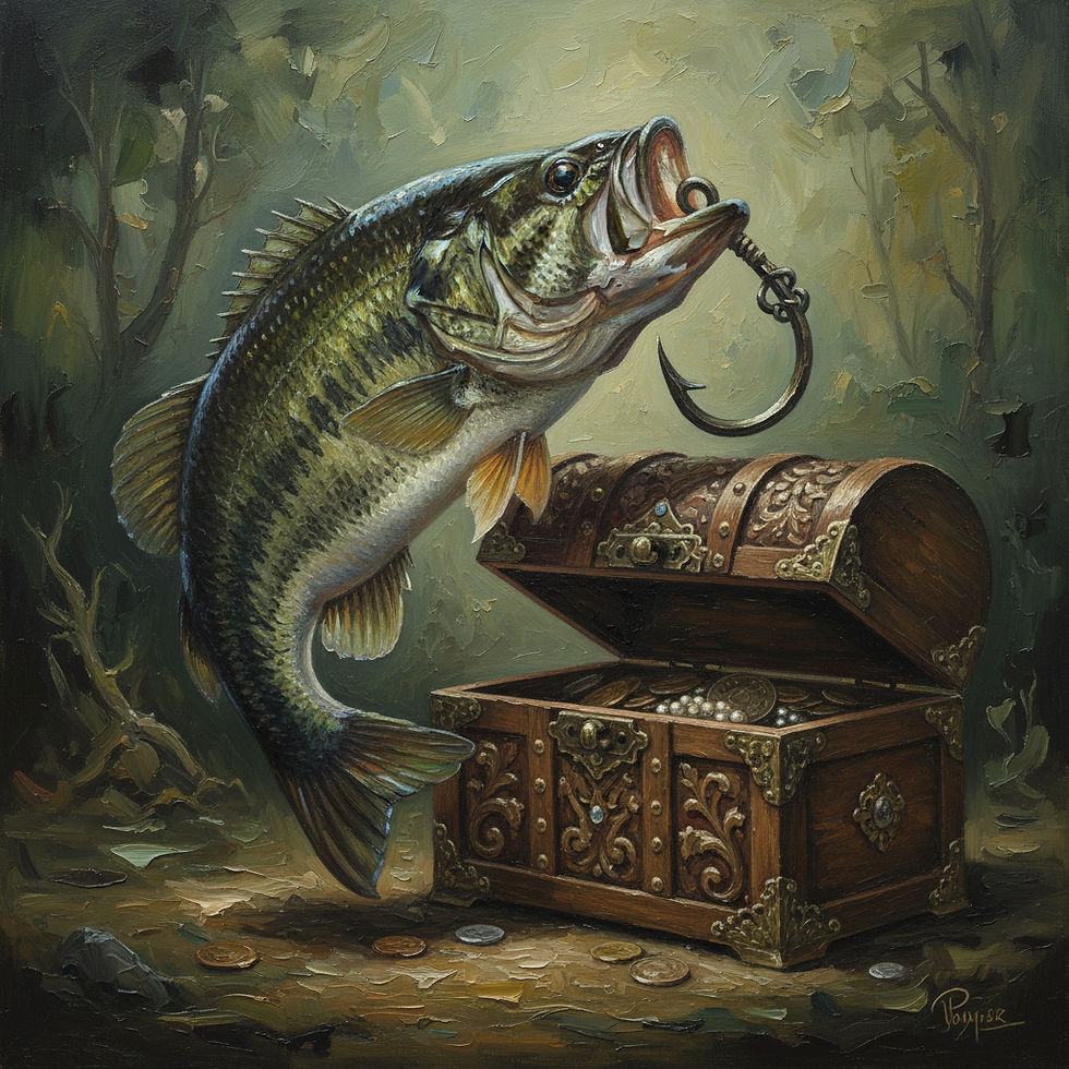 Create an image that is dark green, black and grey and tan colors earthy tones, that showc