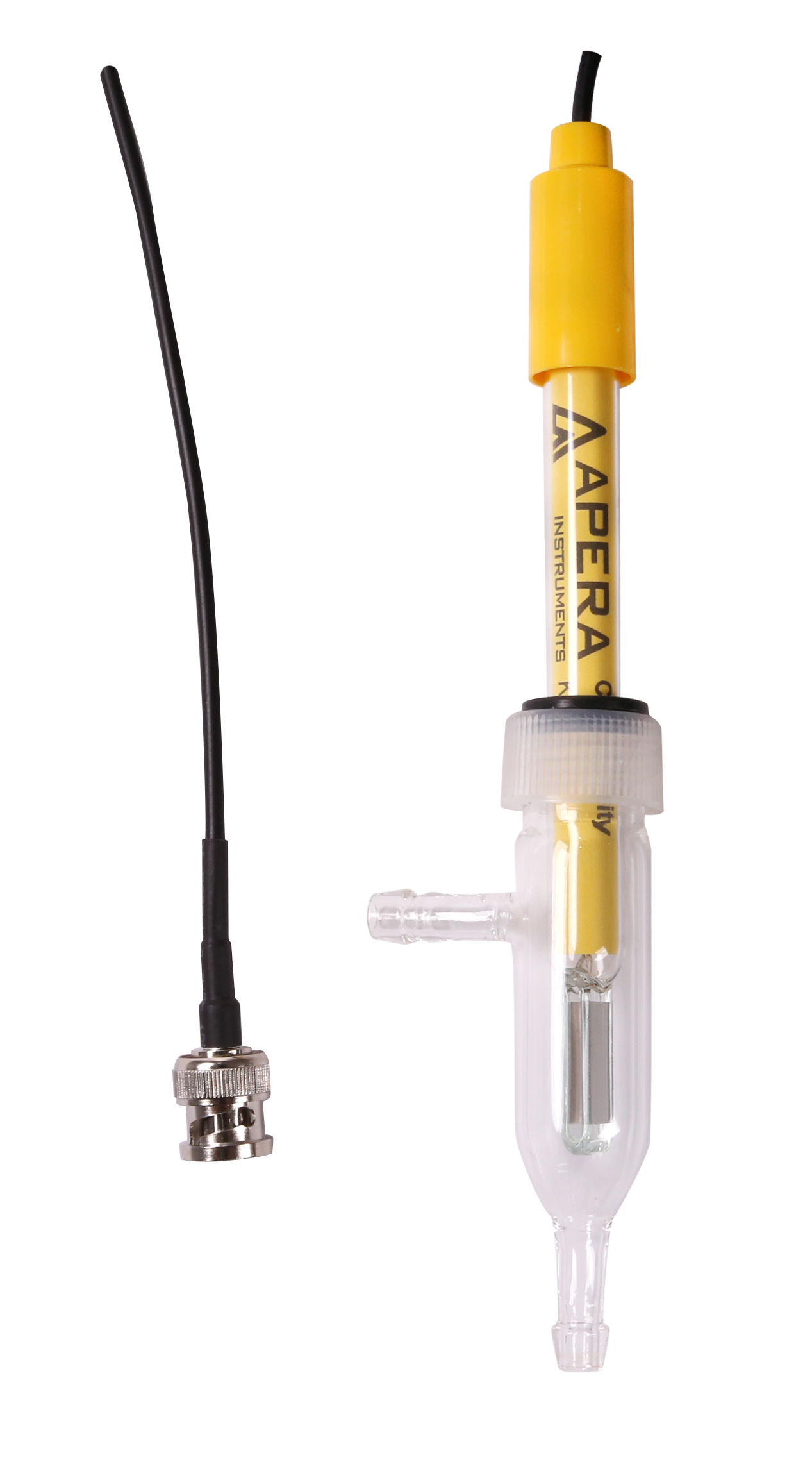 DJS-0.1-C Pure Water Conductivity Electrode (K=0.1, BNC Connector)