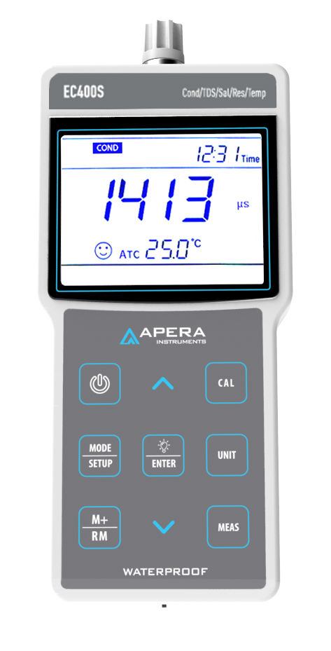 Thumbnail: EC400S Portable Conductivity/TDS/Salinity/Resistivity Meter Kit