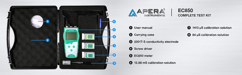 Thumbnail: EC850 Portable Conductivity/TDS Meter