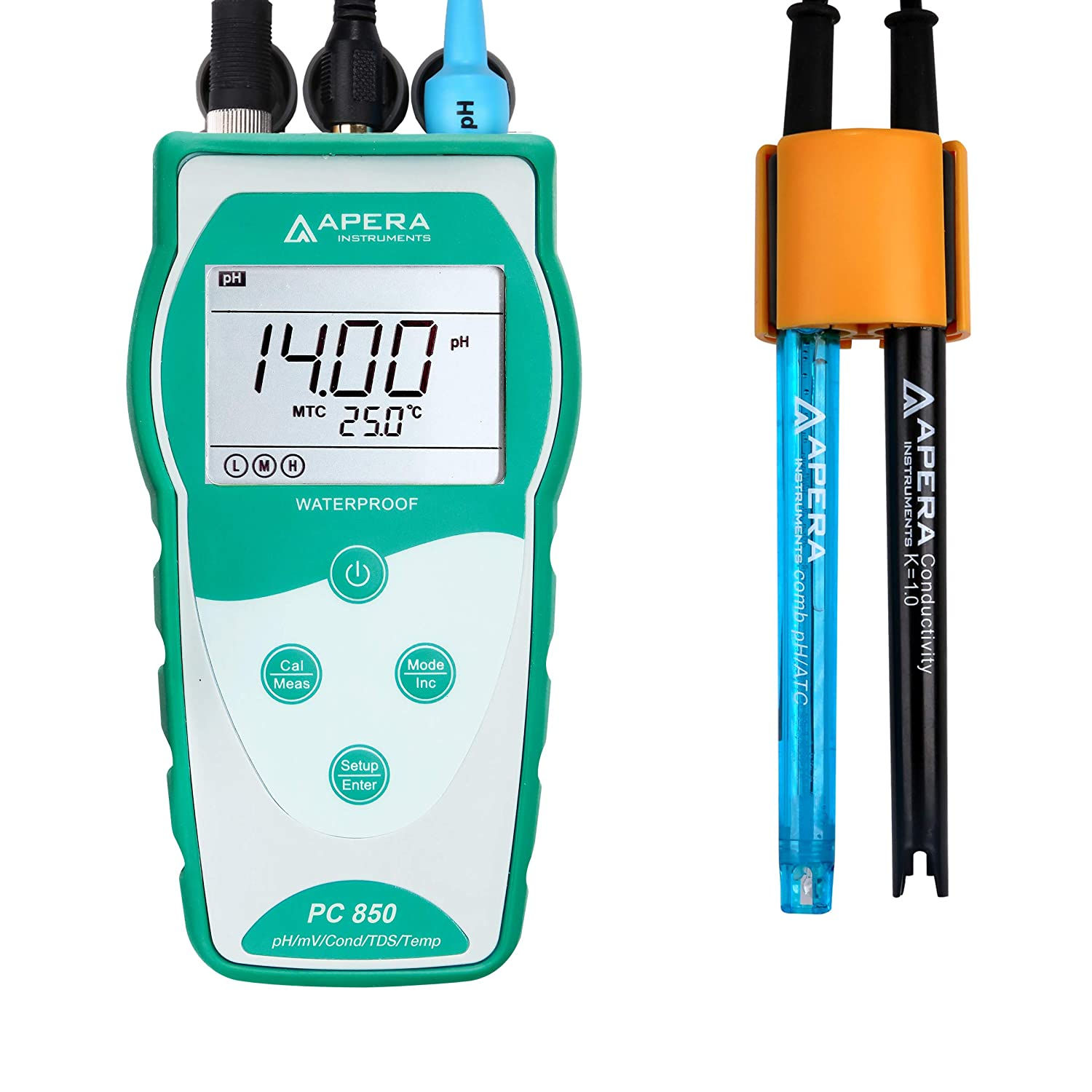 PC850 Portable pH/Conductivity Meter Kit