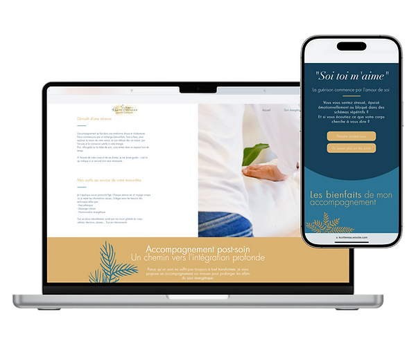 SITE INTERNET KARINE COTTEREAU THÉRAPEUTE