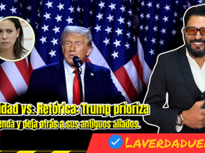 Realidad vs. Retórica: Trump prioriza su agenda y deja atrás a sus antiguos aliados.