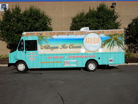 Nitrogen Ice Cream Vehicle Wrap