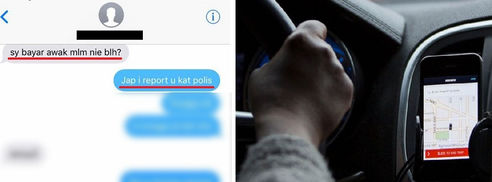 "Saya Bayar Awak Malam ni Boleh?" Pemandu Uber Mahu Langgan Penumpang