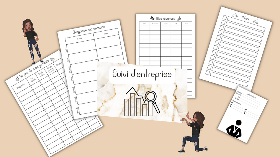 Document à imprimer pour son entreprise