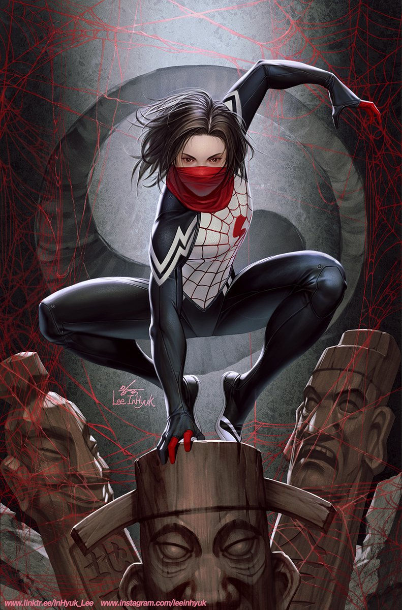 Inhyuk Lee Spidergeddon Marvel comicbook cover