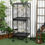 Thumbnail: PawHut Large Bird Cage with 1.7 ft. Width for Wingspan, Bird Aviary Indoor with 