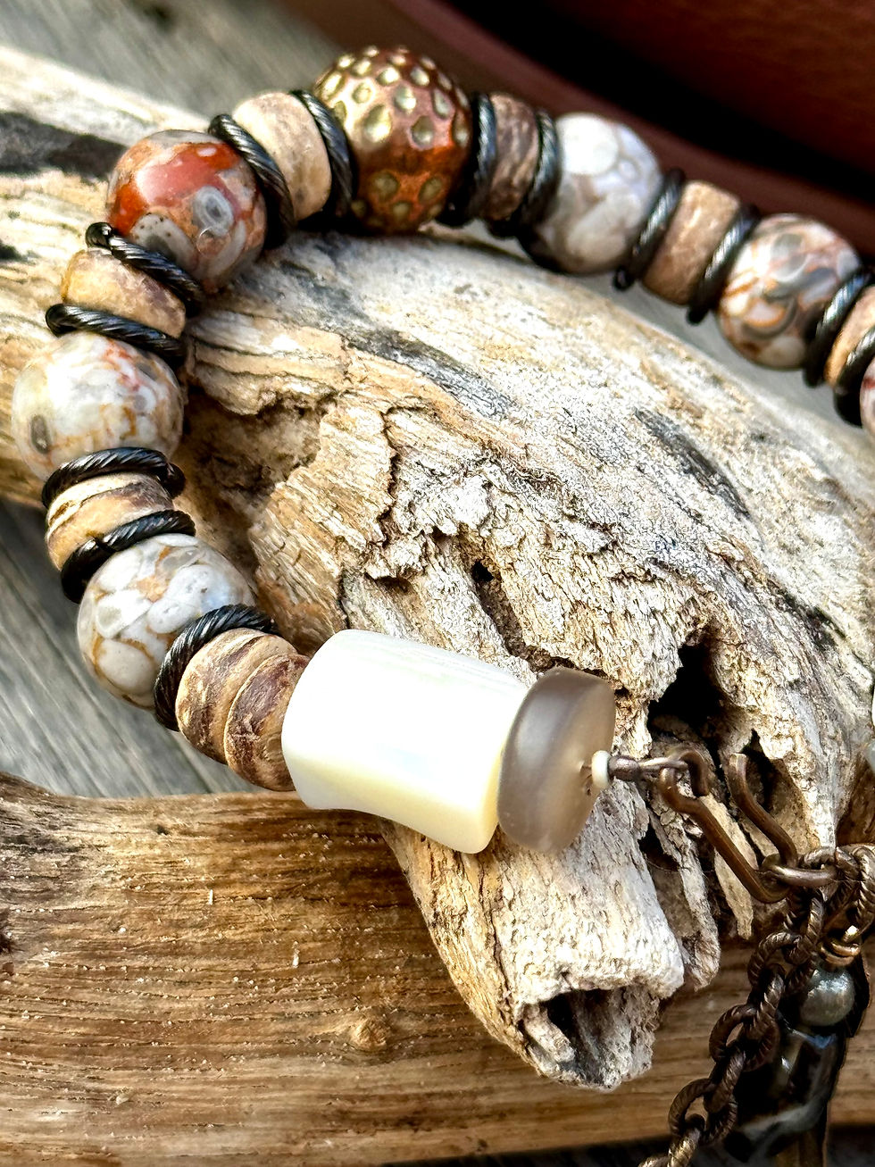 Thumbnail: Earth Keeper Natural Gemstone Bracelet