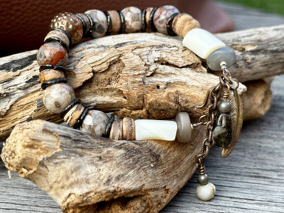 Thumbnail: Earth Keeper Natural Gemstone Bracelet