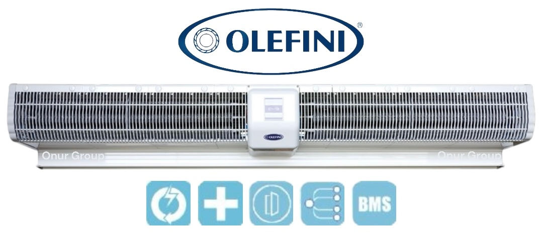 Olefini Keh-28 Endüstriyel Tip Isıtıcılı Hava Perdesi 200 cm