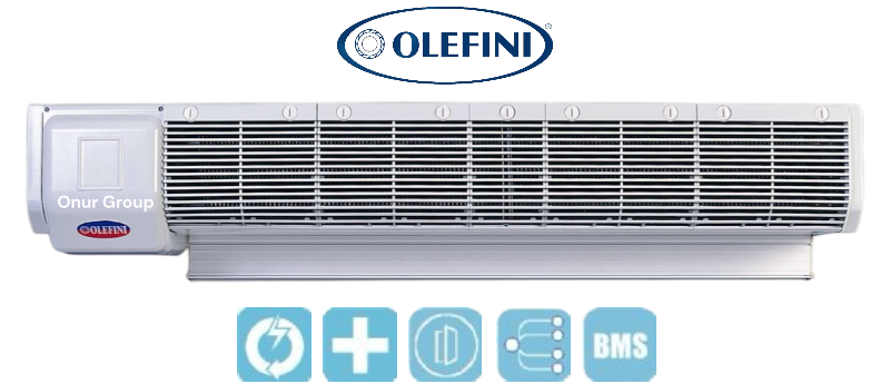 Olefini Leh-22 Endüstriyel Tip Isıtıcılı Hava Perdesi