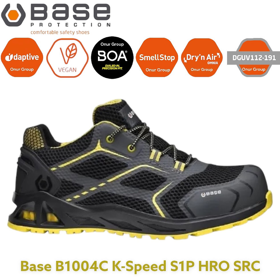 Base B1004C K-Speed S1P HRO SRC İtalyan İş Güvenliği Ayakkabısı