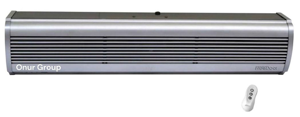 FreeDoor FM-1220 T/Y5GS Silver Serisi Isıtıcısız Hava Perdesi 200 cm