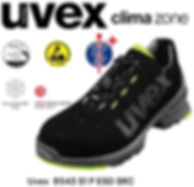 Uvex 8543 S1 P ESD SRC İş Güvenliği Ayakkabısı