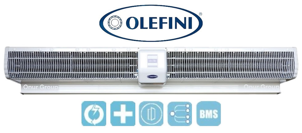 Olefini KEH-34 Ticari Tip Isıtıcılı Hava Perdesi