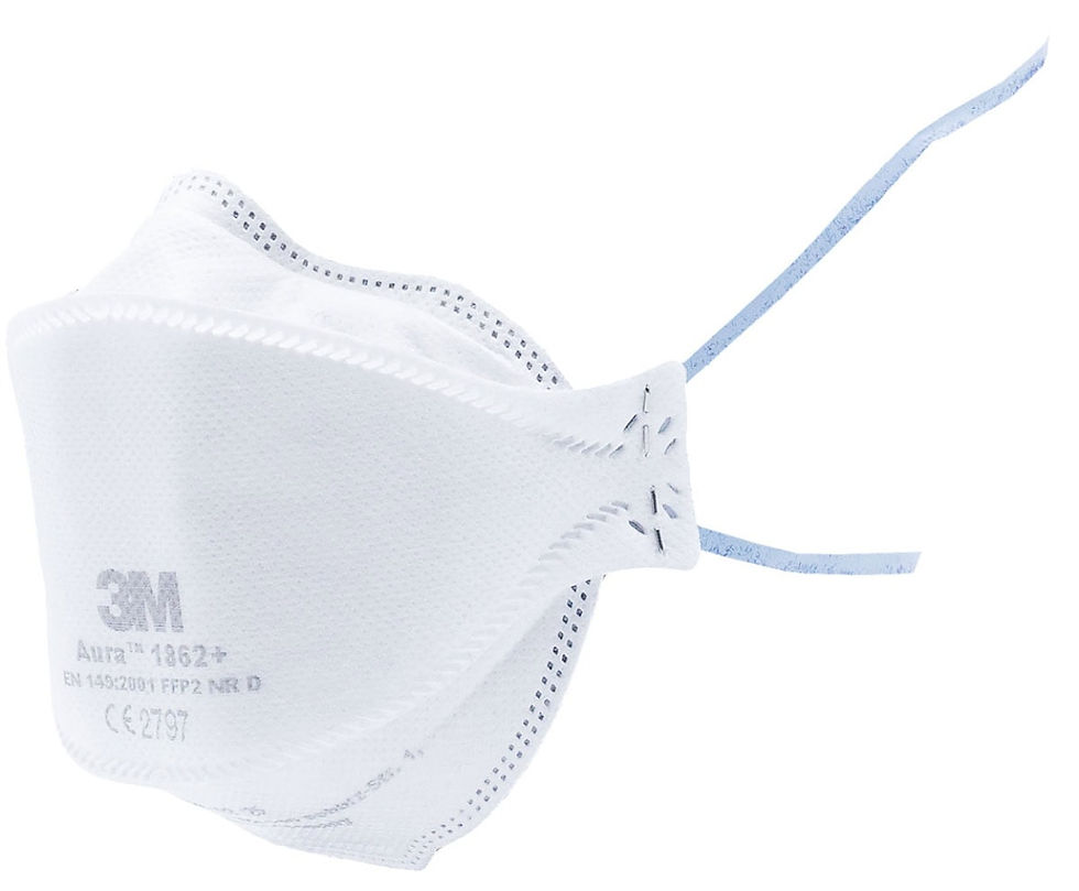 3M™ 1862+ Aura™ FFP2 Tip IIR Sağlık Solunum Maskesi
