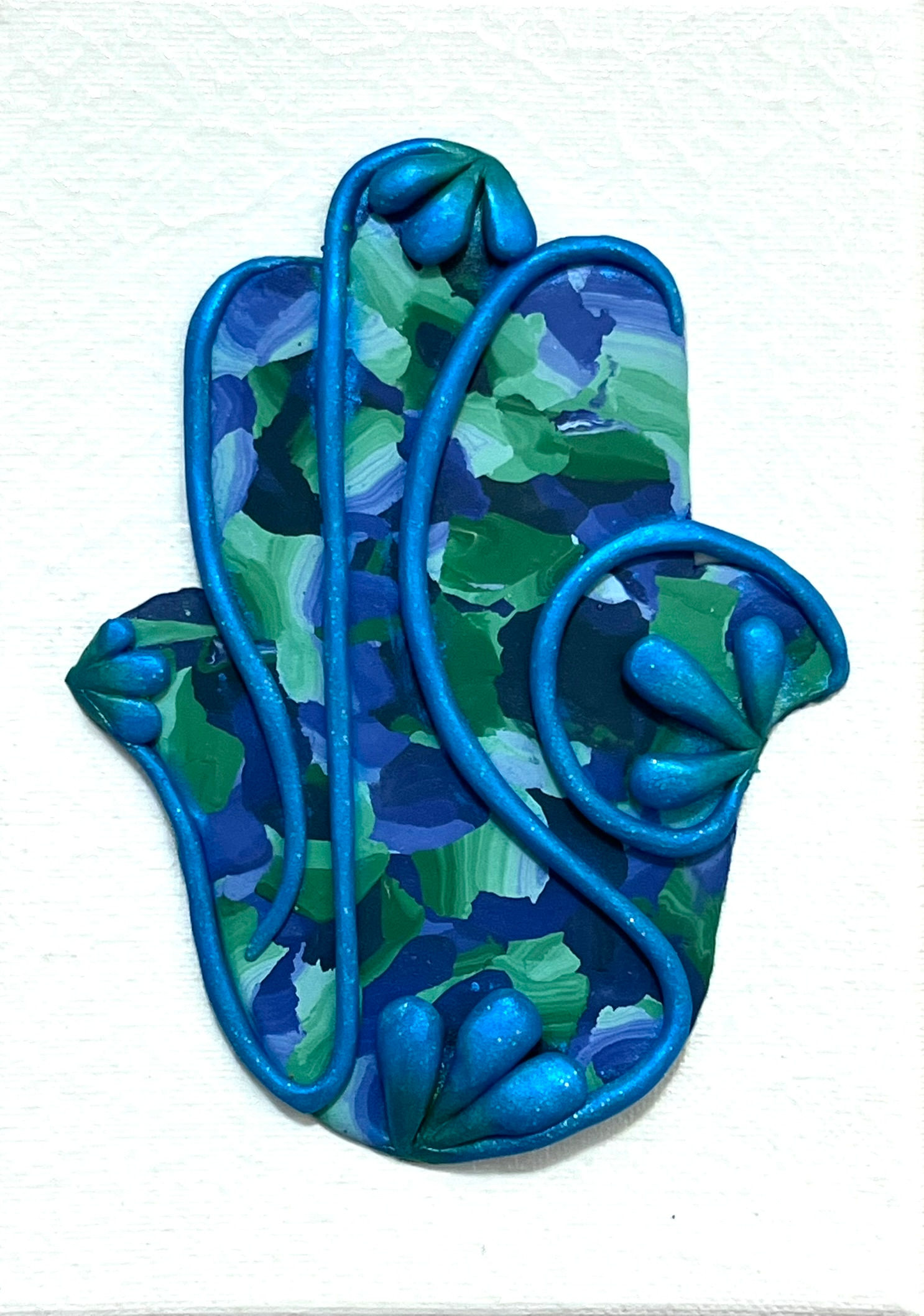 Blue Hamsa