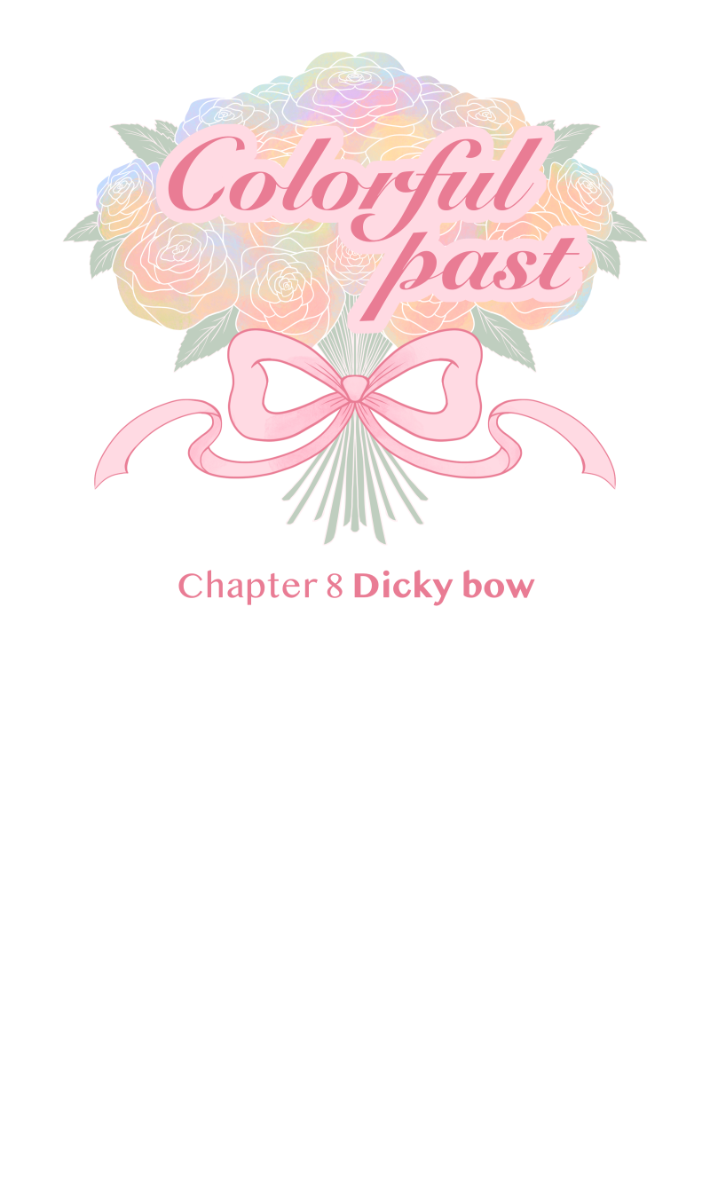 Logo of the webcomic Colorful past, chapter 8 Dicky bow.