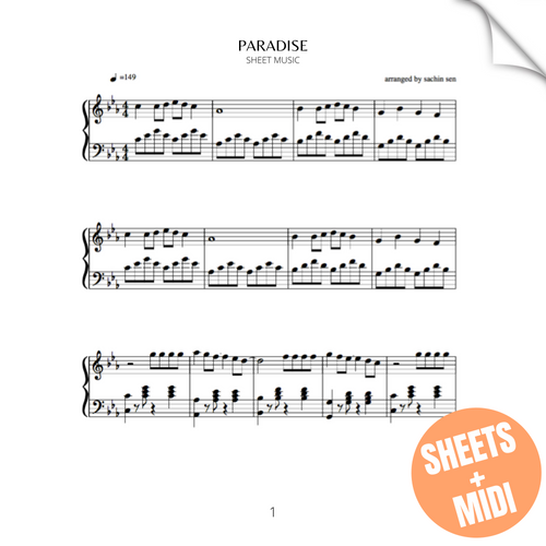 Point Me To Paradise Midi