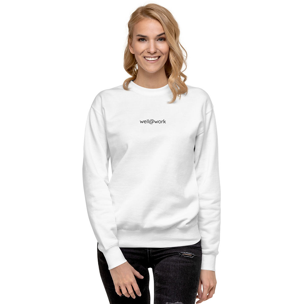 Thumbnail: well@work Court Unisex Premium Crewneck