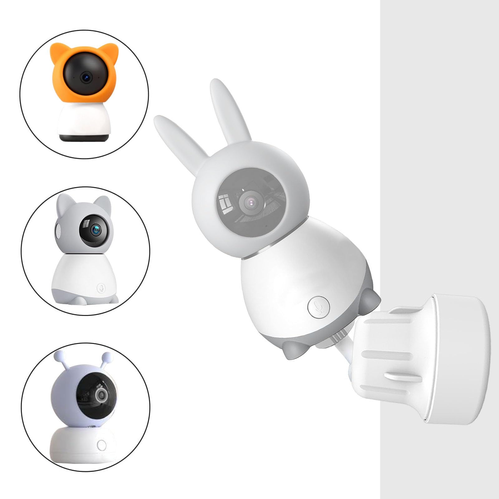 Derebir Baby Monitor Wall Mount Compatible with BOIFUN Baby 2S/ Baby 5S/ Baby 6T