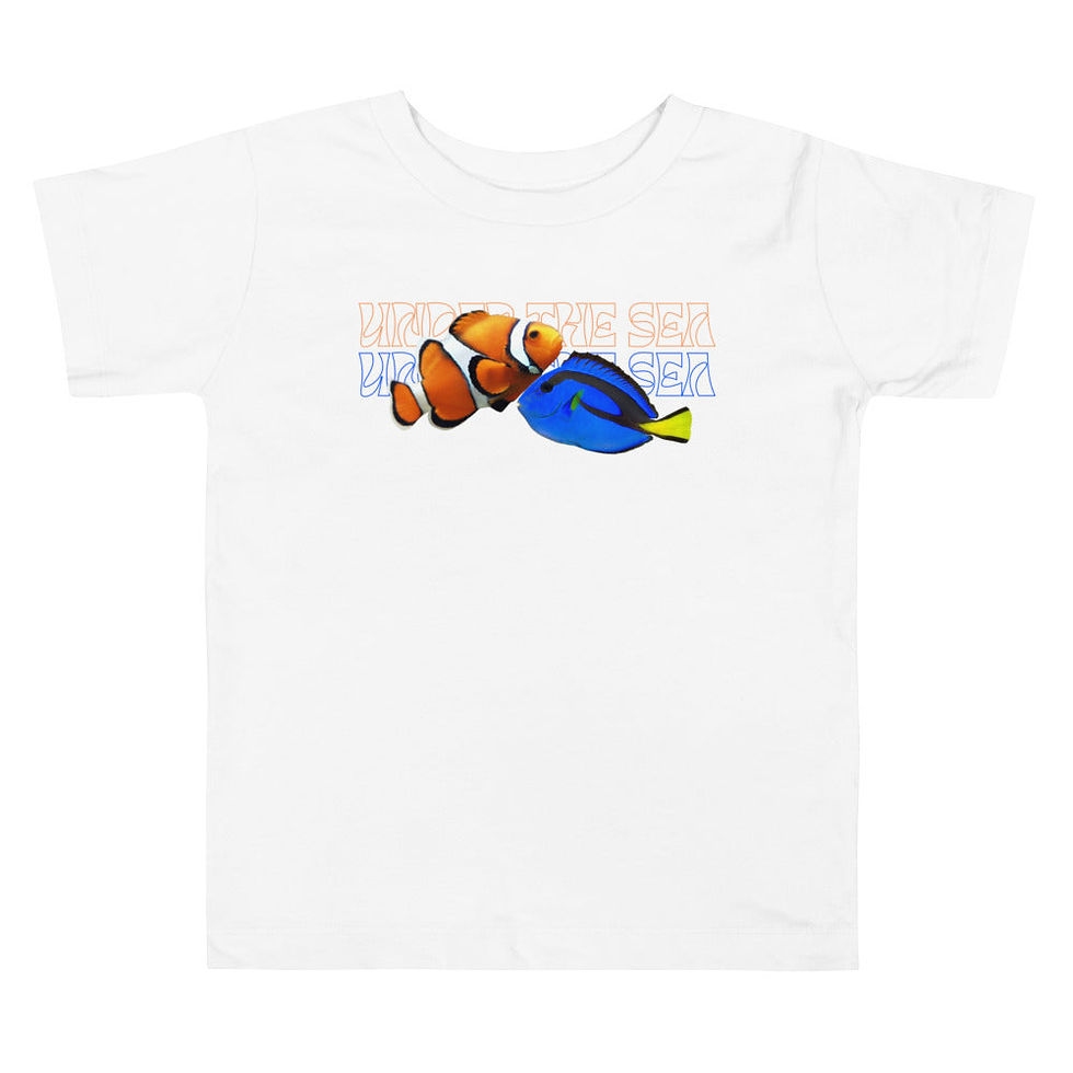 Thumbnail: Toddlers Tropical Reef Short Sleeve Tee