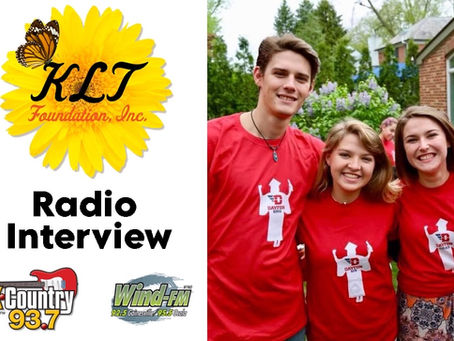 KLT Foundation Siblings Radio Interview 2/6/22