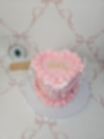 Pretty Heart Cake
