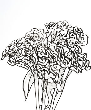 엄유정_Plant, Marker, color pencil on paper, 43.2x35.5cm, 2021.jpg