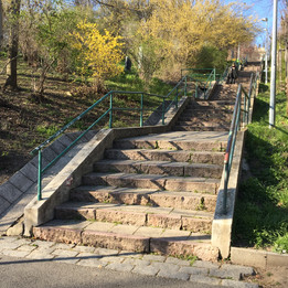 Rail 7 stairs 