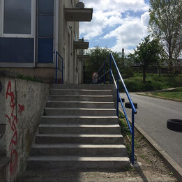 Flat rails
- Bus Station: Milevská
- K Sídlišti street
- In front School