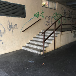 Rail 7 stairs