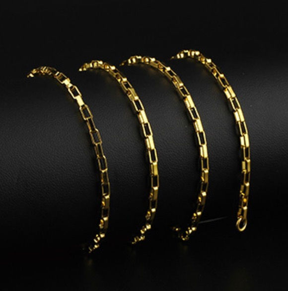 Thumbnail: Solid Titanium Chain Necklaces