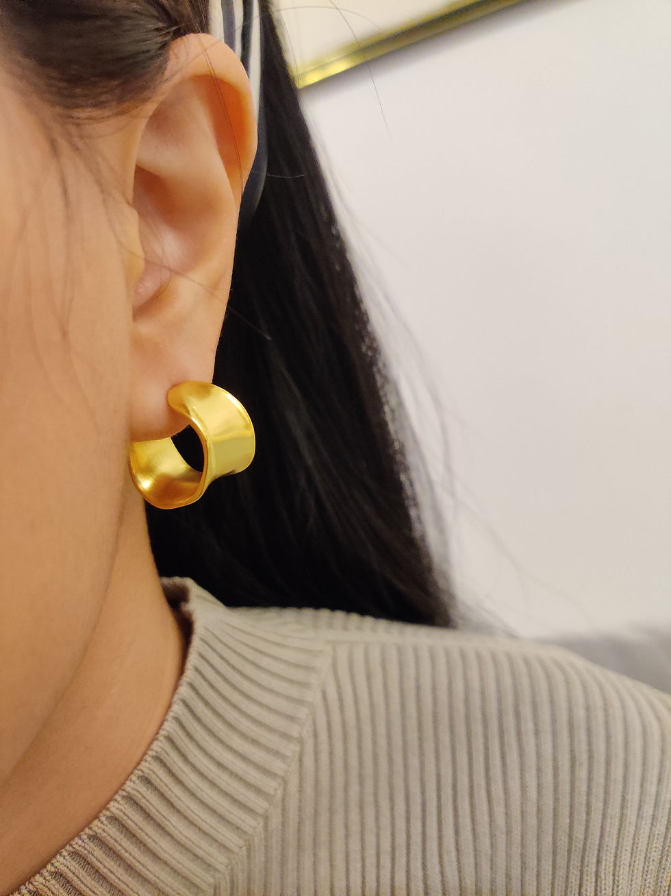 Thumbnail: Chunky Wide Hoop Earrings | Perfect for Everyone 