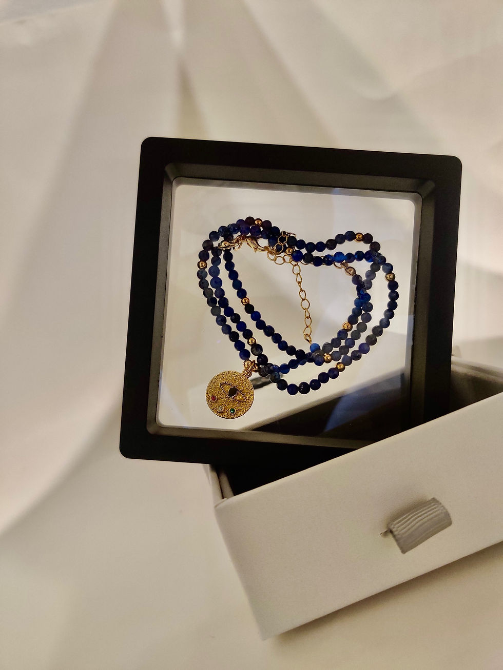 Thumbnail: No.4   Lapis Lazuli Necklace