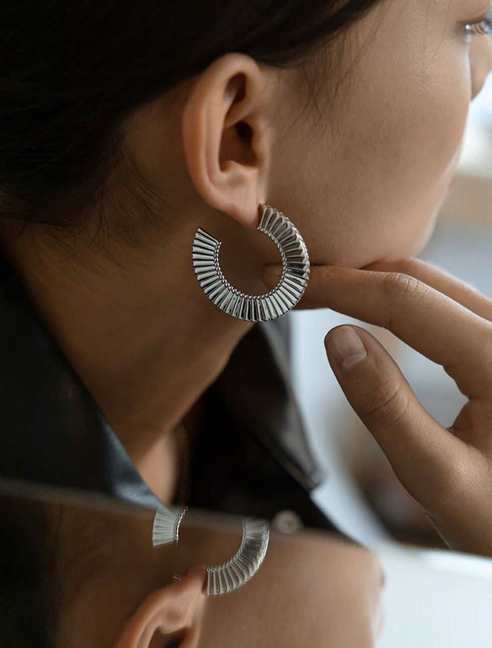 Thumbnail: Vintage Boho Hoop Earrings