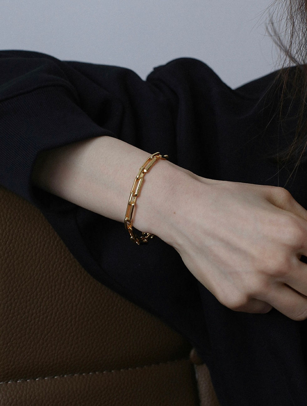 Thumbnail: Paperclip Chain Bracelet 