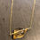 Thumbnail: Citrine Gold Necklace 