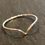 Thumbnail: Sterling Silver Chevron Stackable Ring