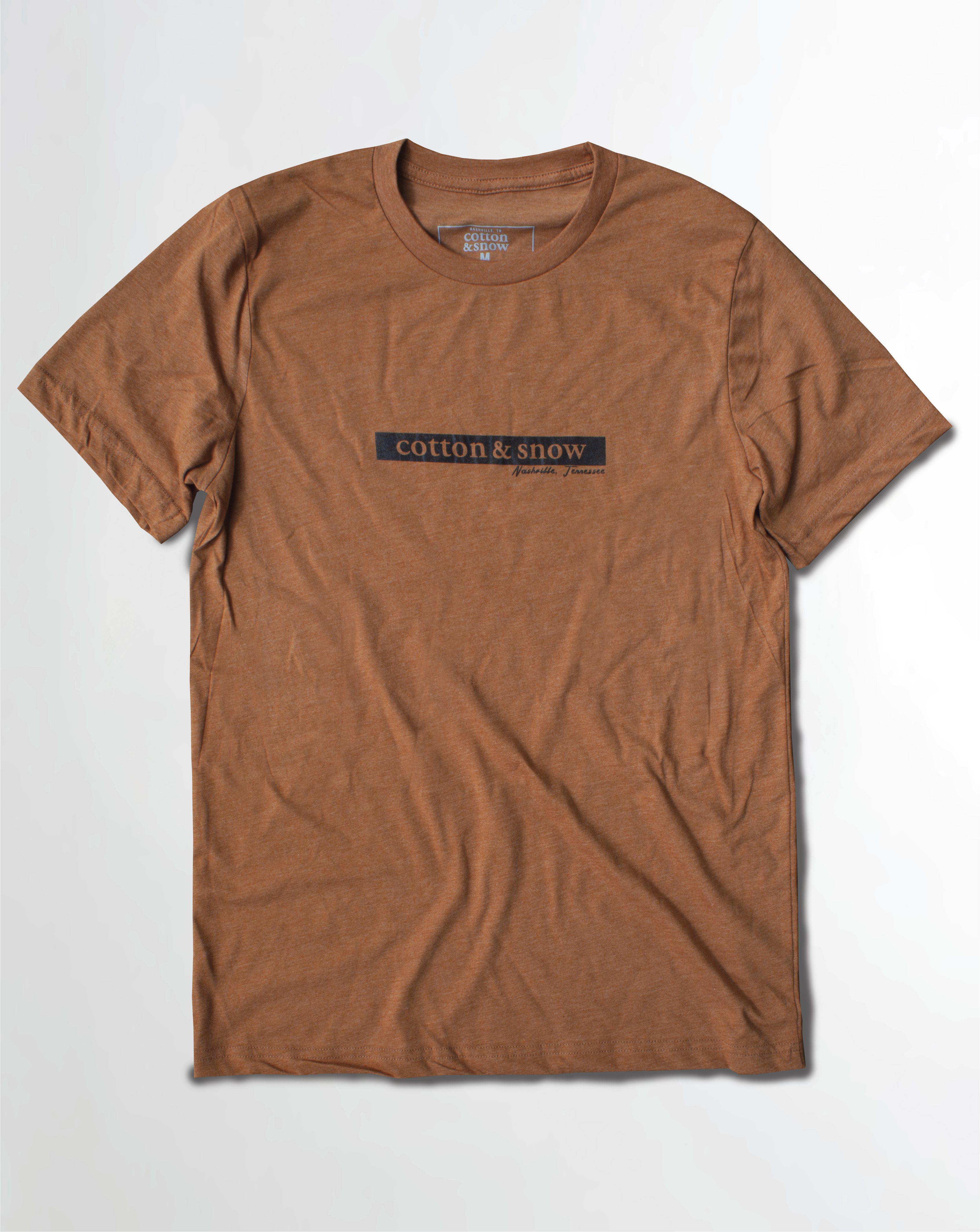 Modern Logo Tee Pumpkin