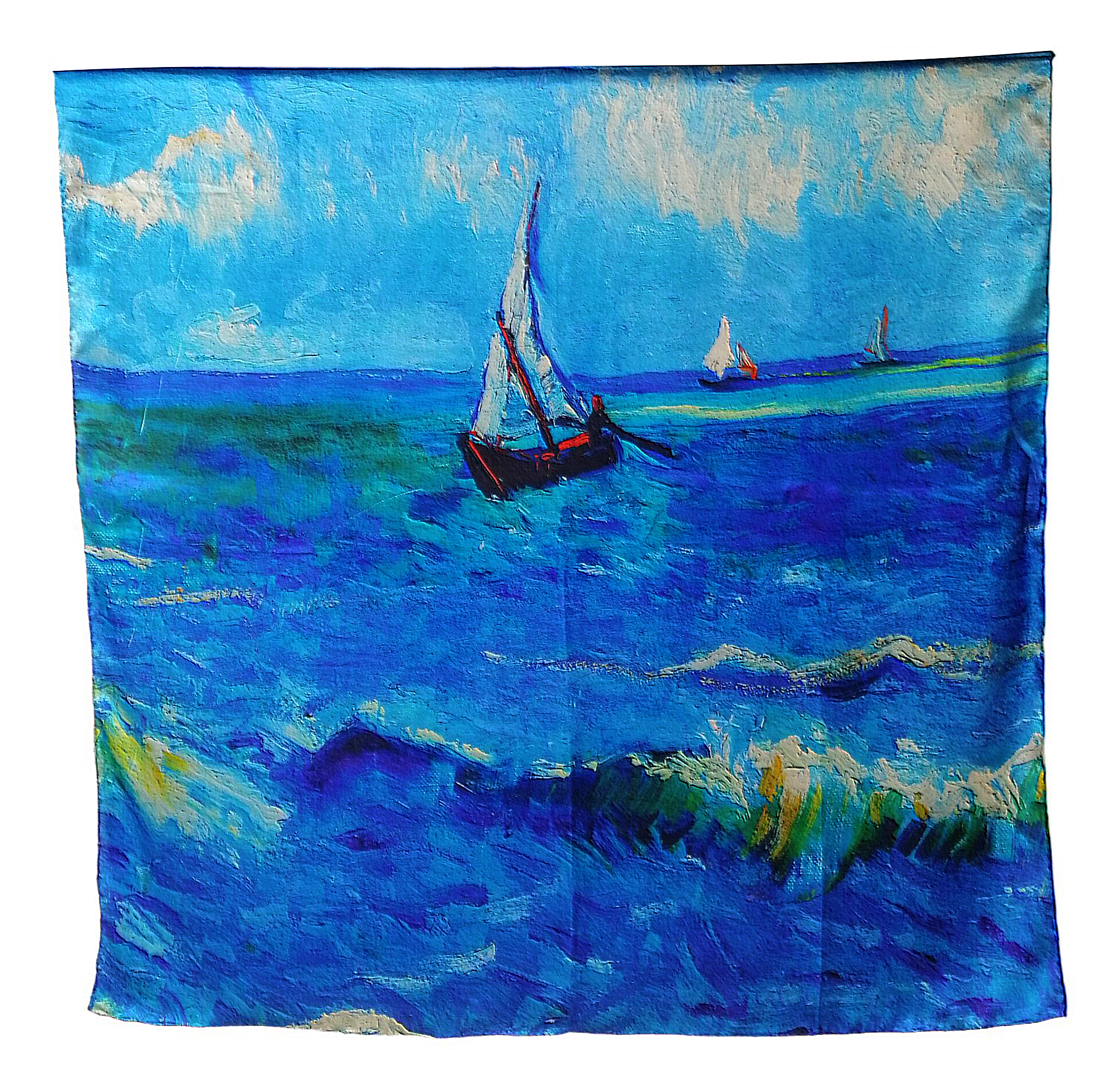 VAN GOGH - Seascape at Saintes-Maries-de-la-Mer