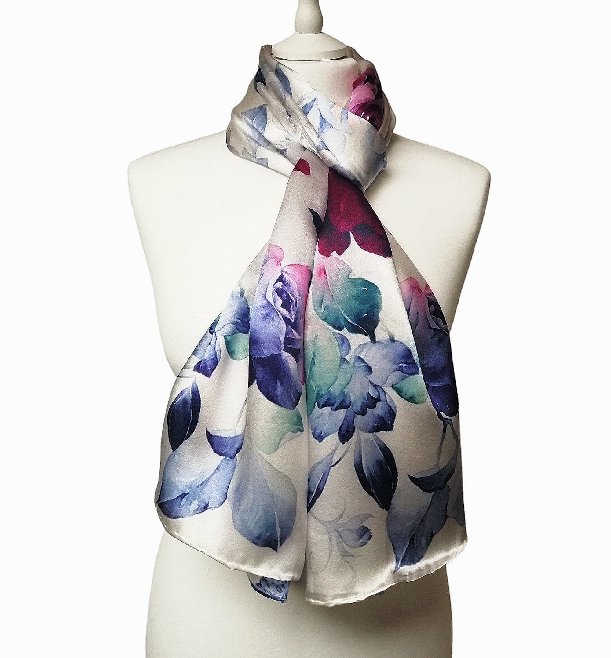 Floral theme with white background