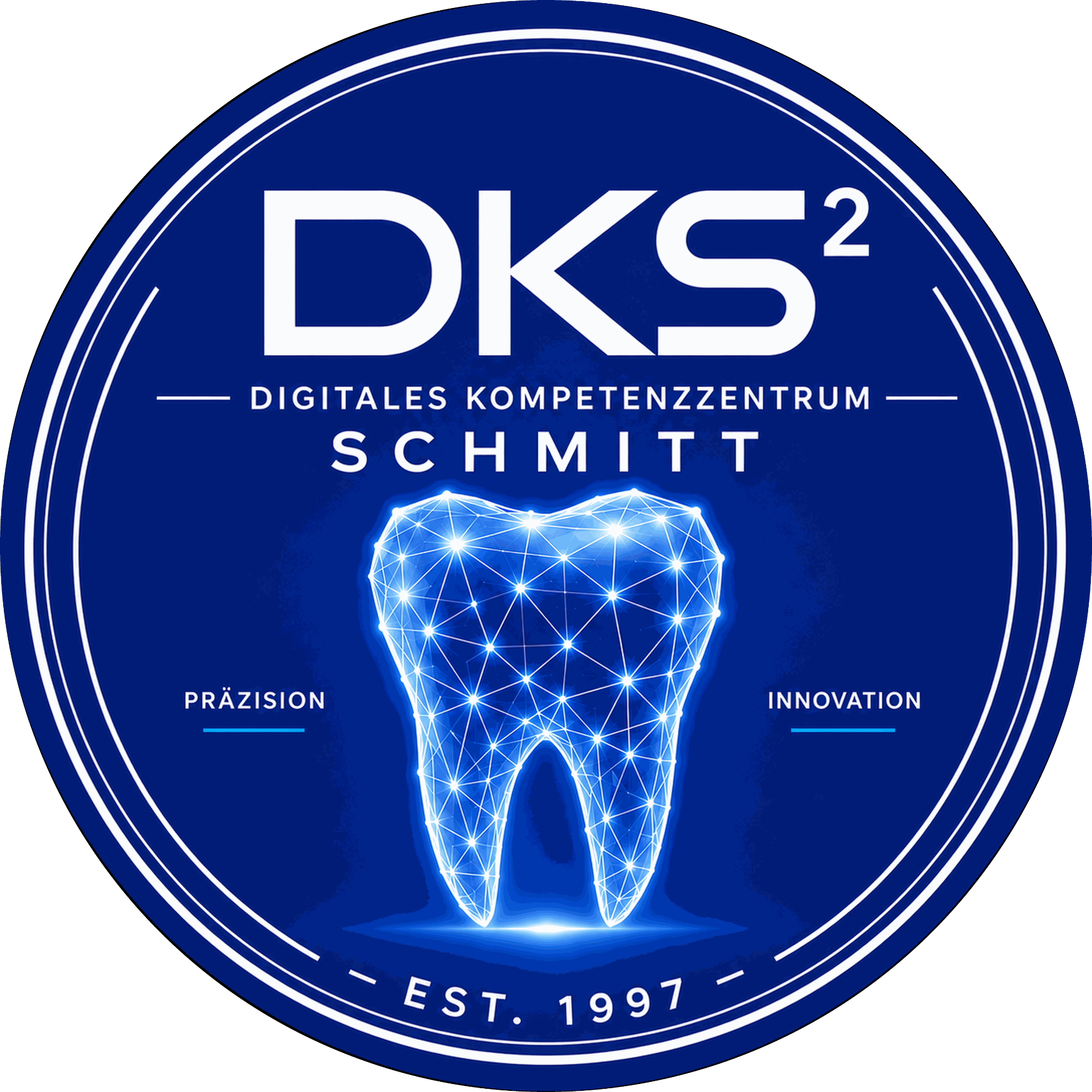 Rundes Logo von DKS² – Digitales Kompetenzzentrum Schmitt