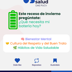 Hablemos sobre el autocuidado en el receso 🔋💙