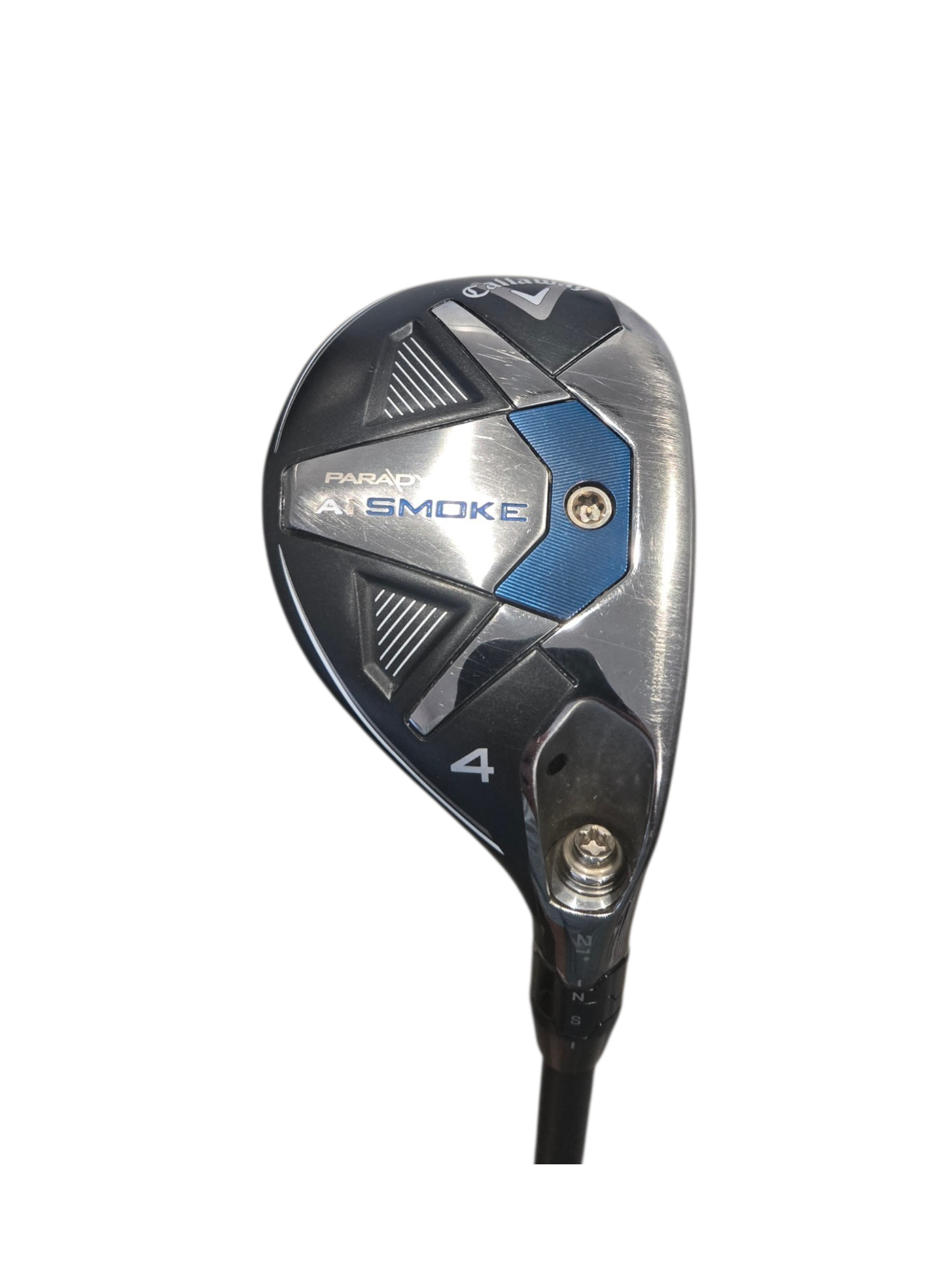 Callaway Paradym Ai SMOKE HL #4 Hybrid 21 degree RH with Cypher Sixty 5.5 R