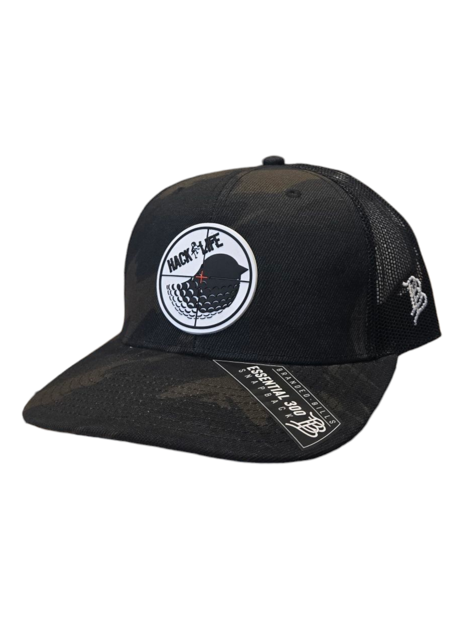 Hack Life BIRDIE HUNTER - ESSENTIAL TRUCKER MIDNIGHT CAMO