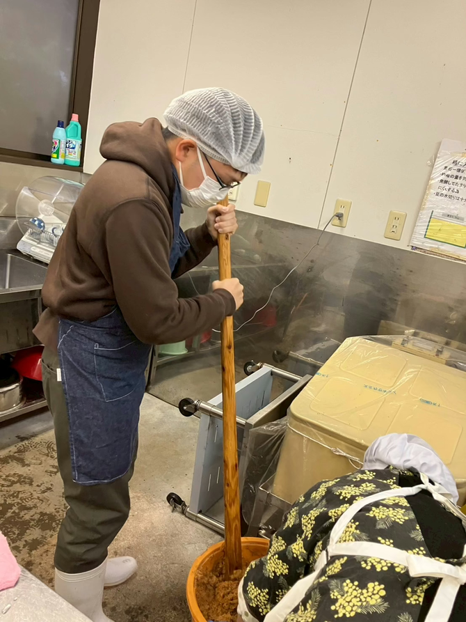 2025年12月7日 味噌出荷@智頭町白坪